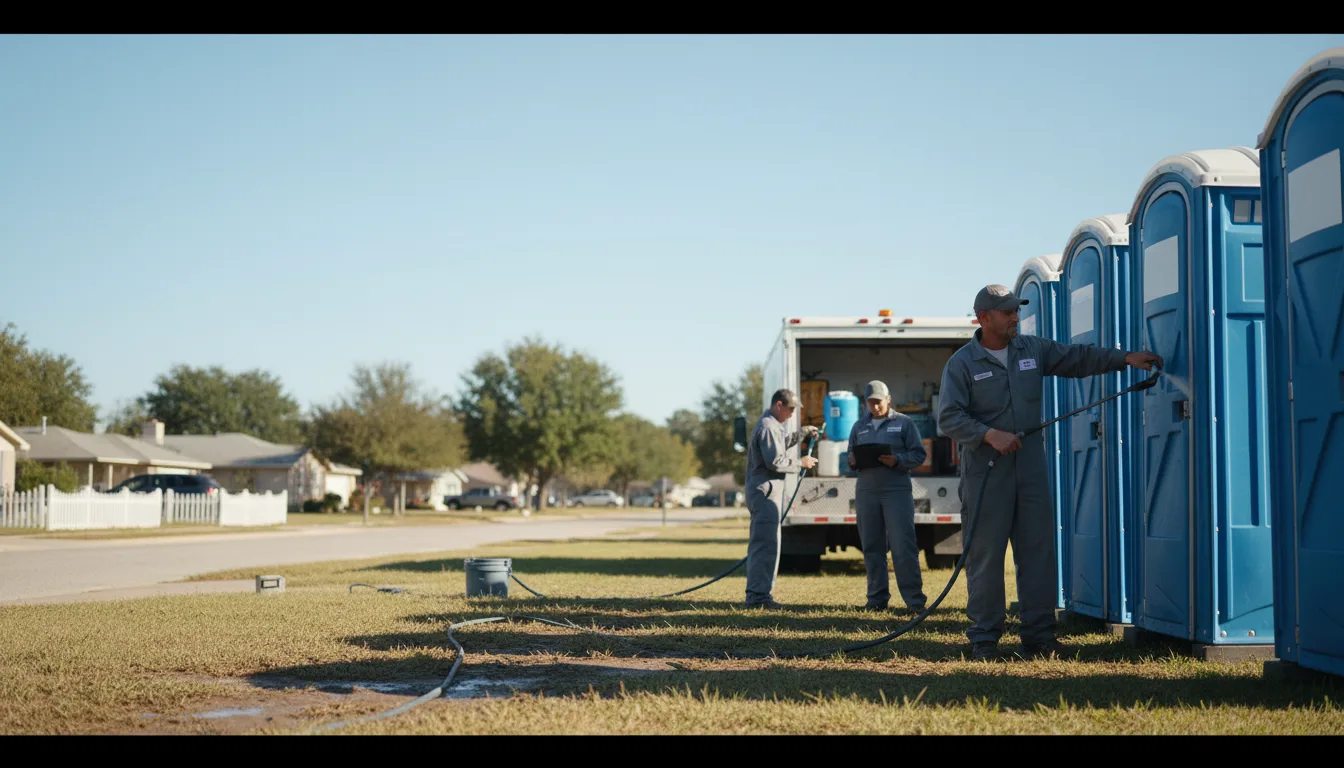 Long-Term Portable Toilet Rental in Georgetown, GA near me